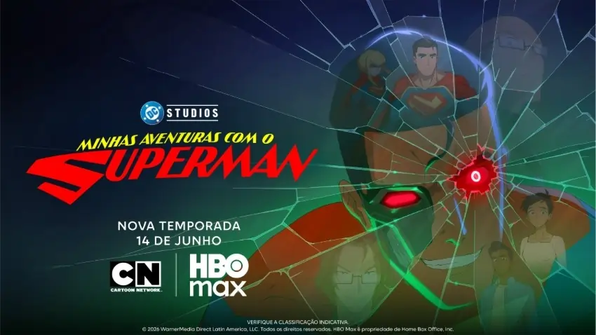 Nova temporada de Minhas Aventuras com o Superman estreia em 14 de junho