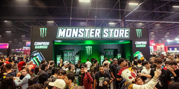 Monster Energy na BGS 2026 promete arena gamer e experiência única