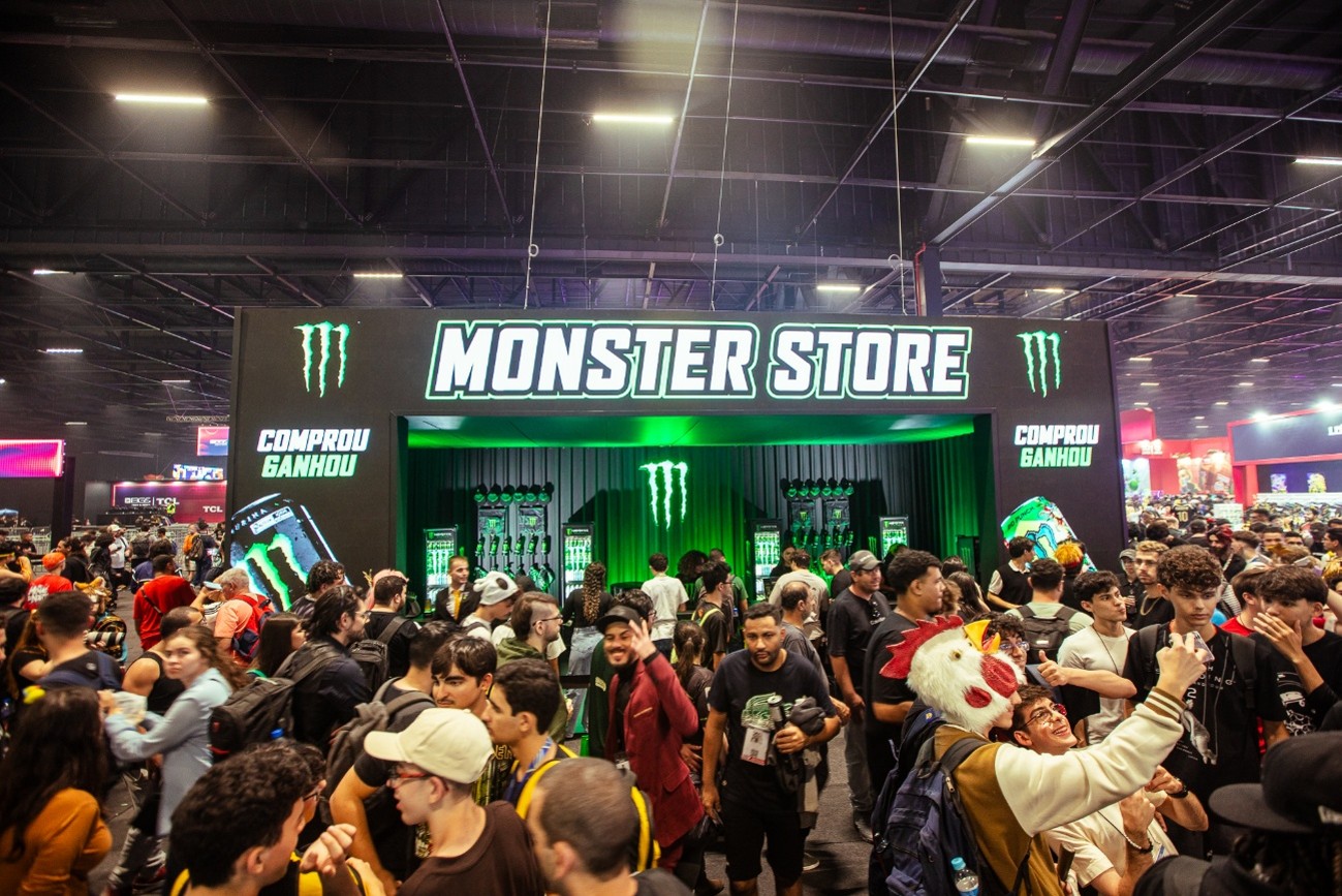 Monster Energy na BGS 2026 promete arena gamer e experiência única