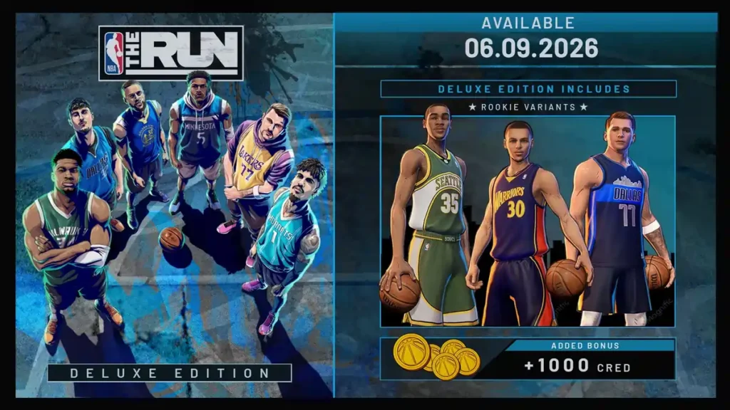 NBA THE RUN chega com tudo ao PS5, Xbox Series e PC
