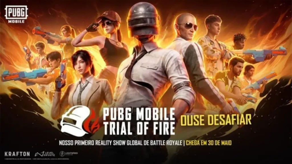 PUBG MOBILE: Trial of Fire vira reality show global cheio de desafios