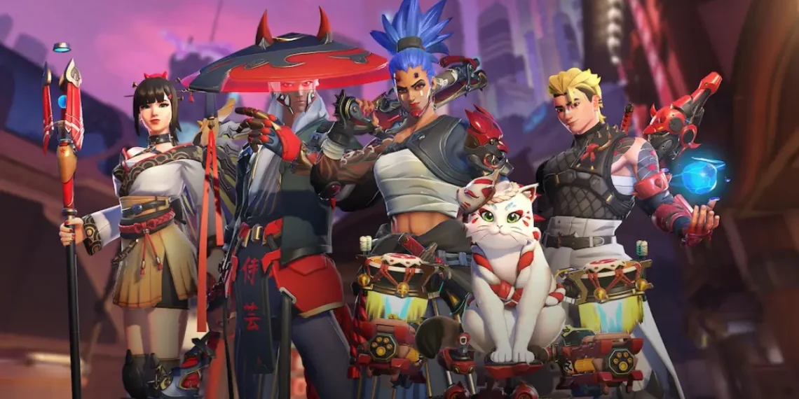Pacotaço Rebelde Urbano: Overwatch mergulha no estilo das ruas de Tóquio com skins cheias de atitude