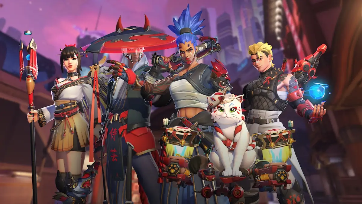 Pacotaço Rebelde Urbano: Overwatch mergulha no estilo das ruas de Tóquio com skins cheias de atitude
