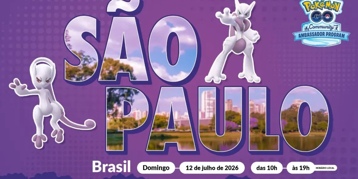 Pokémon GO Global 2026 traz Mega Mewtwo ao jogo