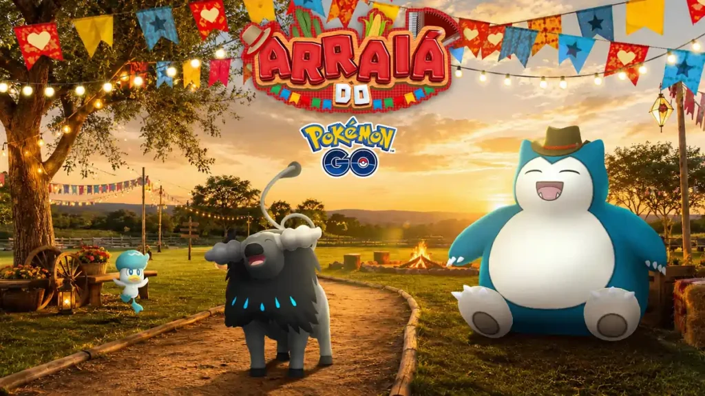 Arraiá do Pokémon GO chega com Tauros especial