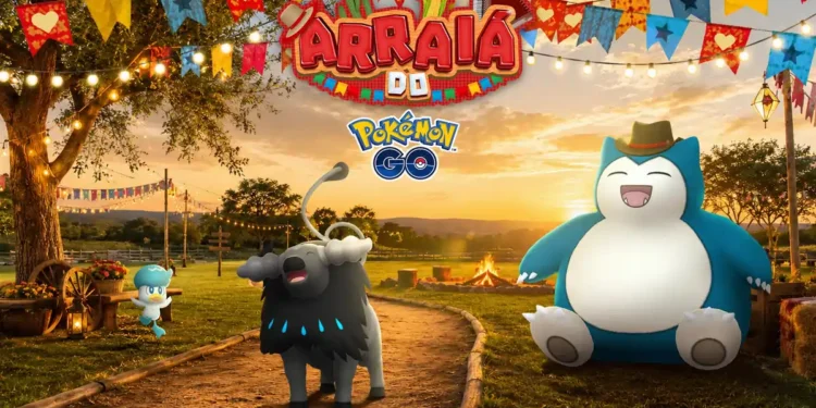 Arraiá do Pokémon GO chega com Tauros especial