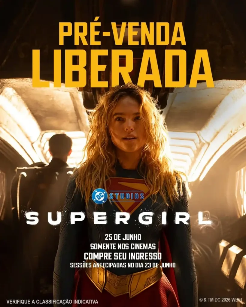 Pré-venda de Supergirl começa hoje nos cinemas brasileiros
