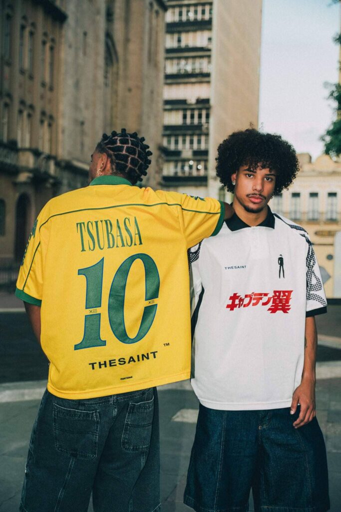THESAINT lança collab exclusiva com Captain Tsubasa