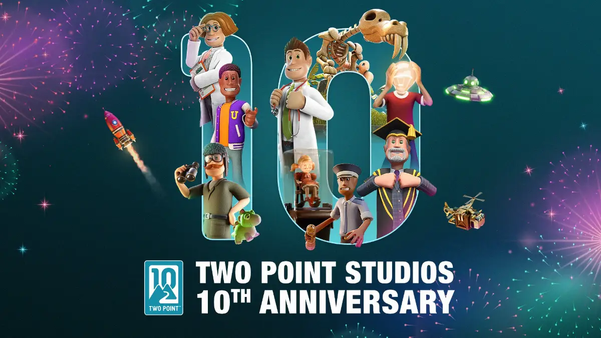 Two Point Museum grátis celebra 10 anos com novidades