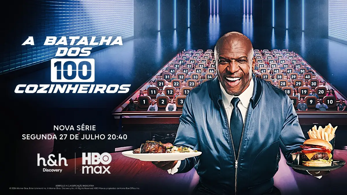 A Batalha dos 100 Cozinheiros chega ao Brasil com Terry Crews