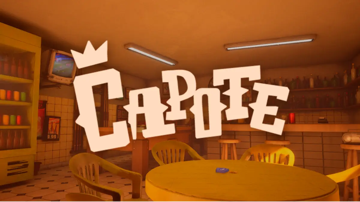 CAPOTE chega ao Steam em agosto com Truco e clima de boteco