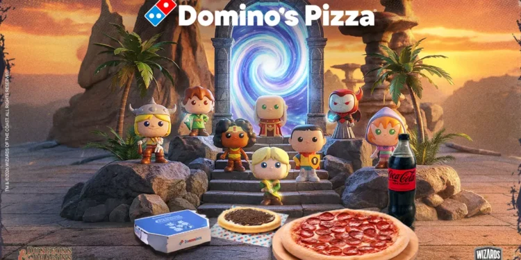 Domino's aposta em Caverna do Dragão com colecionáveis