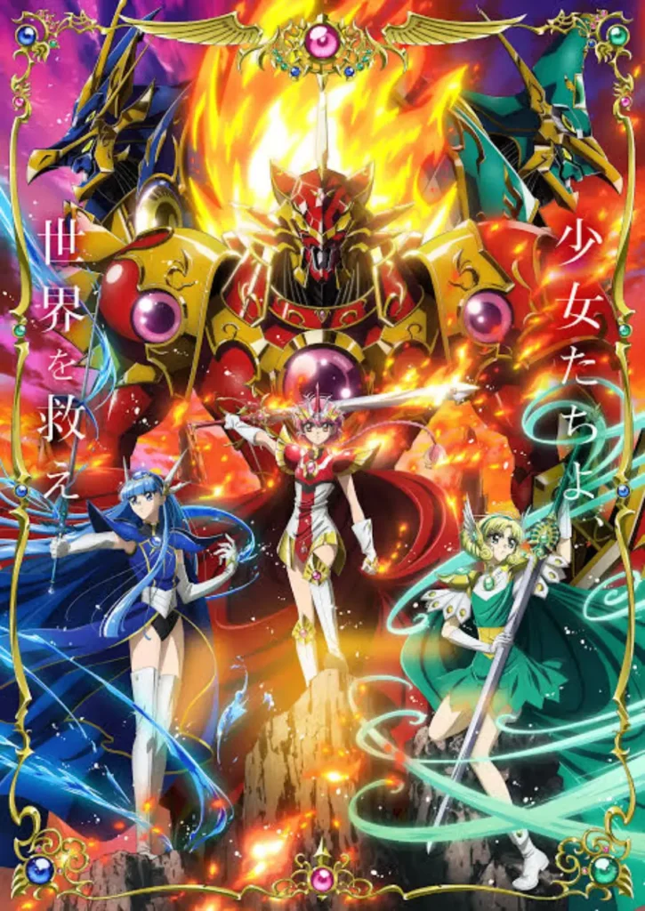Novo anime de Guerreiras Mágicas de Rayearth ganha trailer e data