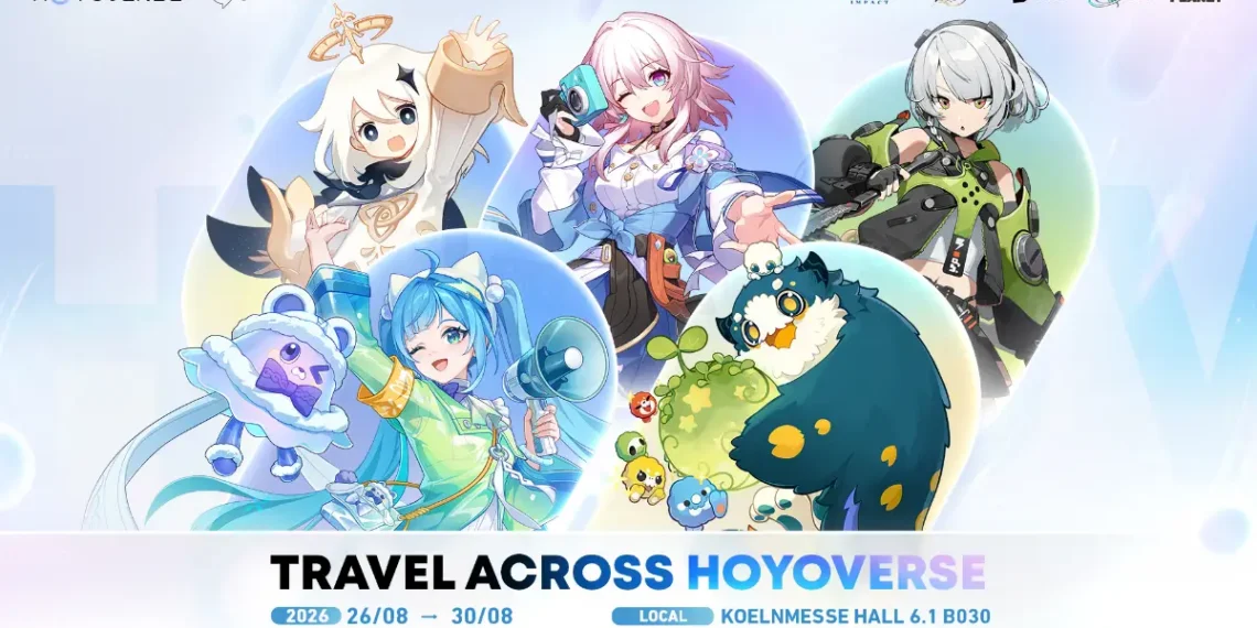 HoYoverse revela line-up completo para a gamescom 2026