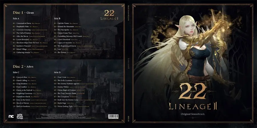 Lineage II ganha vinil para celebrar 22 anos