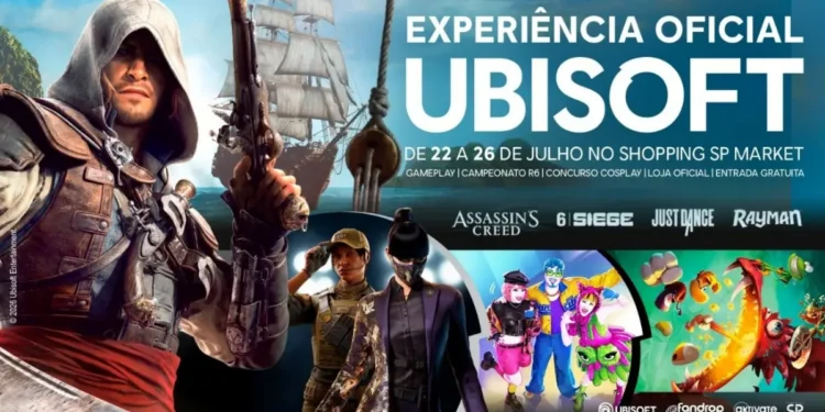 Loja da Ubisoft em São Paulo reúne games e experiências