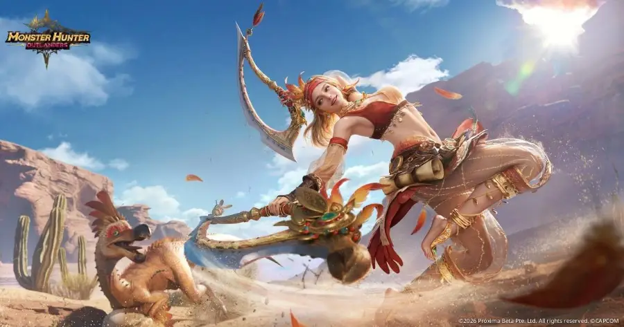 Monster Hunter Outlanders chega ao Brasil com pré-registro
