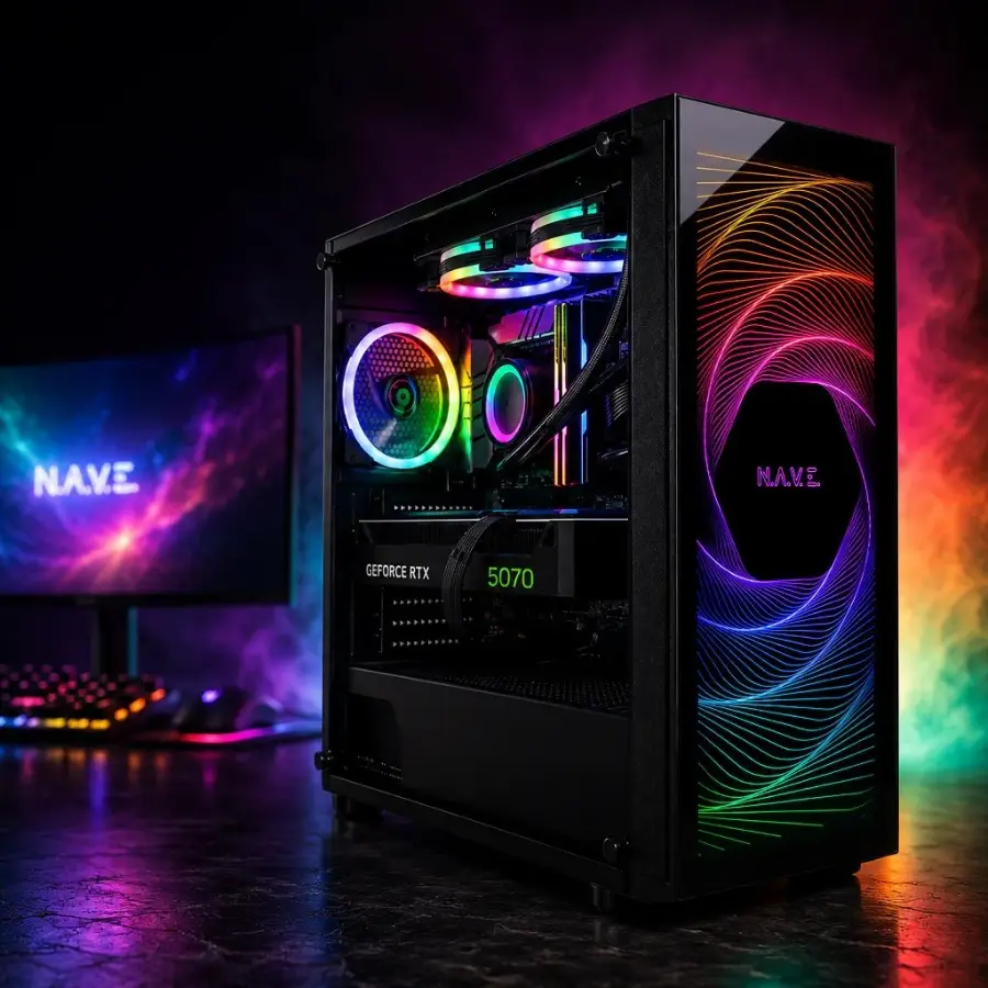 NAVE lança desktops Órbita IA70 e IA70P com foco em performance