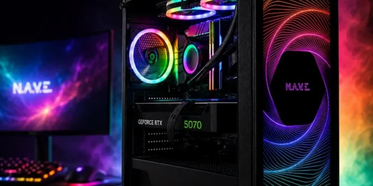 NAVE lança desktops Órbita IA70 e IA70P com foco em performance