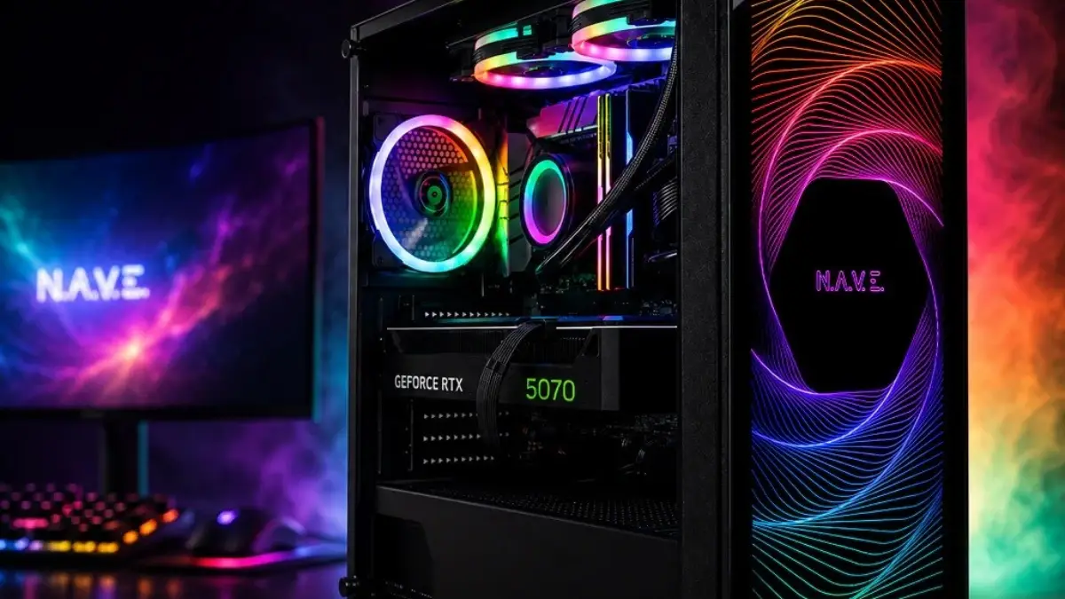 NAVE lança desktops Órbita IA70 e IA70P com foco em performance