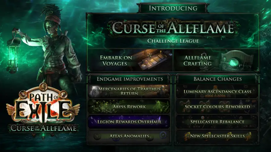 Path of Exile: Curse of the Allflame já está disponível