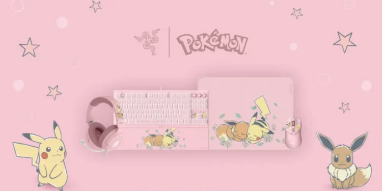 Razer lança coleção Razer Pikachu Eevee para gamers