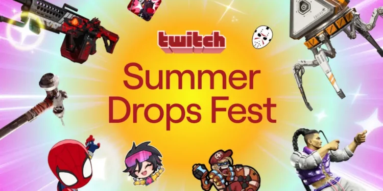 Twitch Summer Drops Fest de julho chega com recompensas